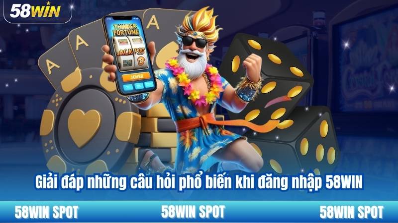Giải đáp những câu hỏi phổ biến khi đăng nhập 58WIN