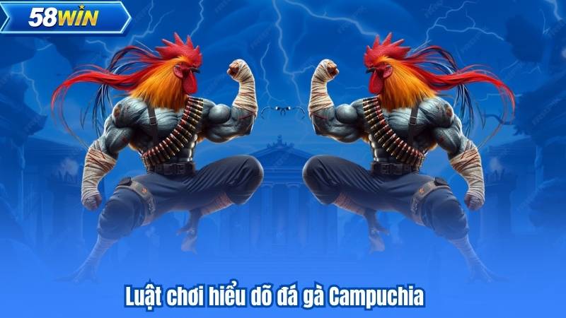 Luật chơi hiểu dõ đá gà Campuchia