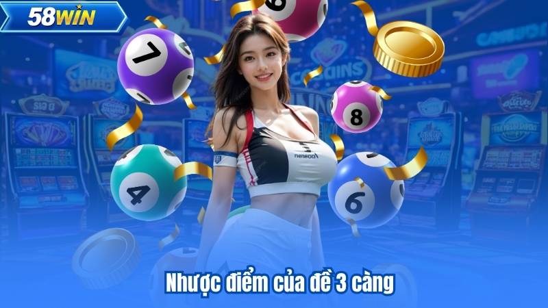 Nhược điểm của đề 3 càng