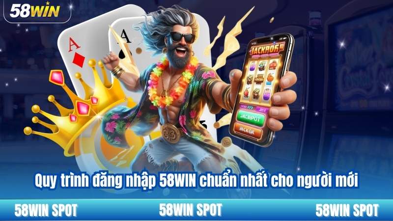 Quy trình đăng nhập 58WIN chuẩn nhất cho người mới