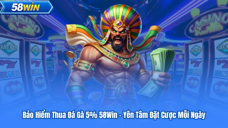 Bảo Hiểm Thua Đá Gà 5% 58Win - Yên Tâm Đặt Cược Mỗi Ngày
