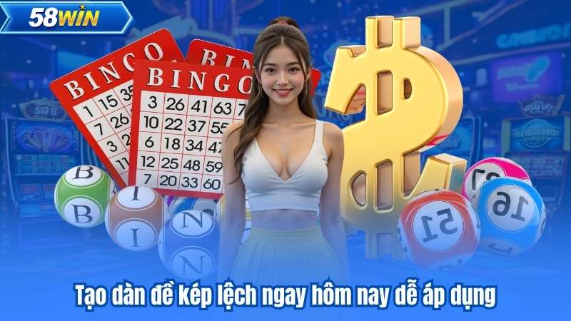 Tạo dàn đề kép lệch ngay hôm nay dễ áp dụng