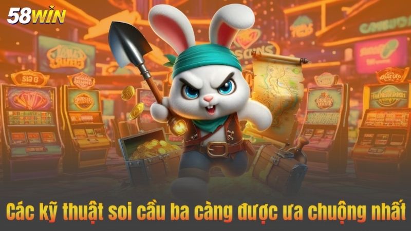 Các kỹ thuật soi cầu ba càng được ưa chuộng nhất